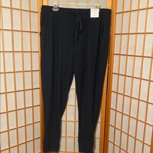 Cotton On Women’s Navy Marle Soft Slim Fit Pant Size XL NWT